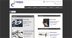 Desktop Screenshot of cromaq.com.br