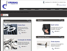 Tablet Screenshot of cromaq.com.br